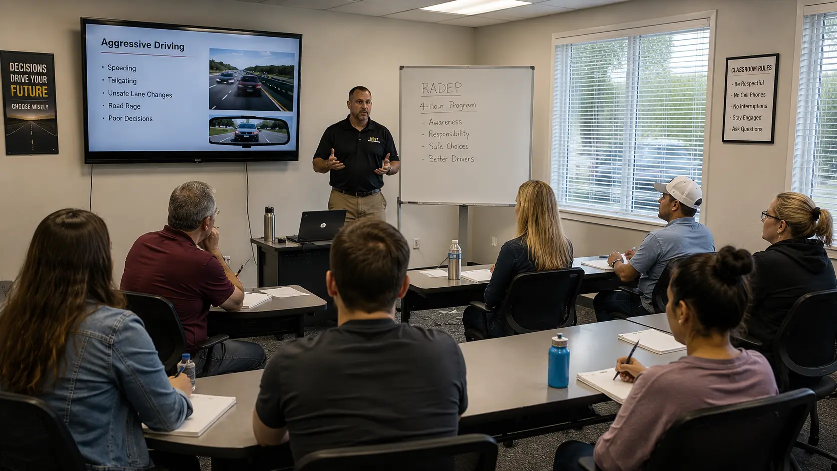4-Hours (RADEP) Reckless & Aggressive Driver Education Program